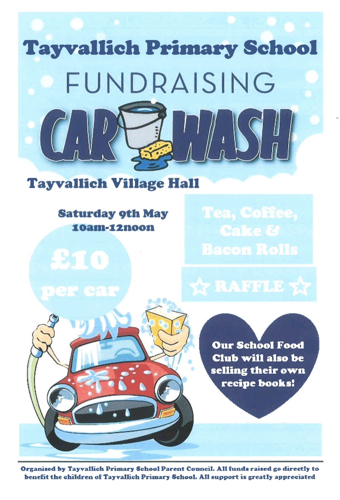 car wash poster